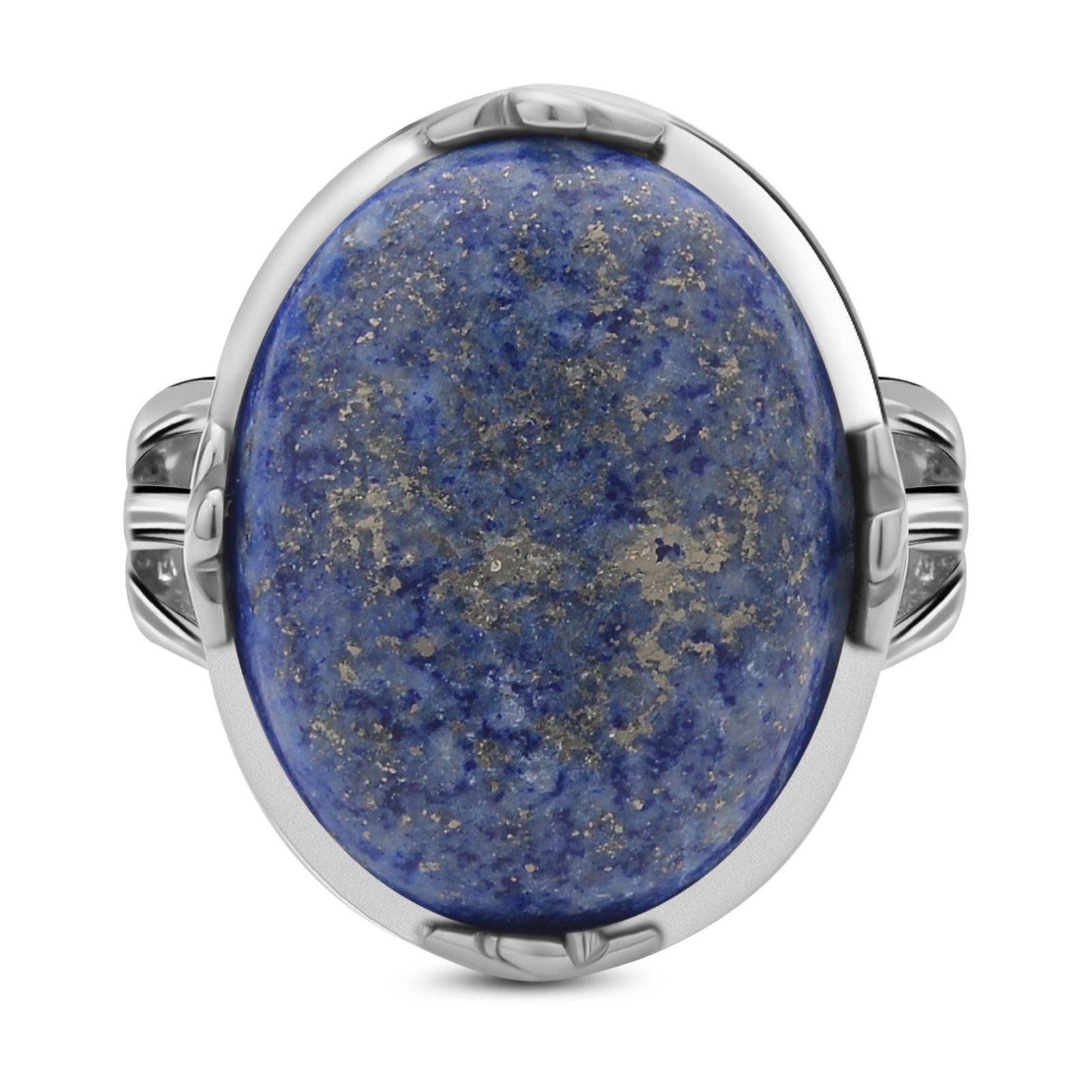 Lapislazuli Ring Reiner Edelstahl Gr E Ca Ct Shoplc