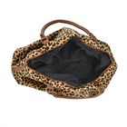 Weekender-Tasche aus supersoftem Mikroflanell und Kunst-Leder mit Leopardenmuster und verstellbarer Riemen, 54 x 37 x 18 cm image number 5