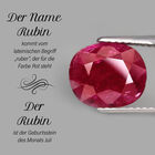 Afrikanischer Rubin und Diamant-Anhänger - 4,50 ct. image number 3