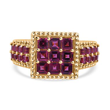 AA Rhodolith Granat Ring - 2,91 ct.