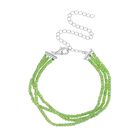 AA Natürliches Peridot 15+10 cm Armband - 24 ct. image number 0