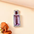 Rose De France Amethyst, Rhodolith Granat und Zirkon-Anhänger - 13,63 ct. image number 1