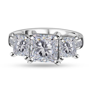 Moissanit Ring - 3,33 ct.