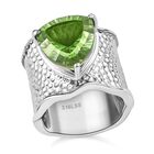 Chartreuse Quarz Ring - 6,26 ct. image number 3