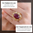 AA Afrikanischer Rubin und Zirkon-Ring - 21,43 ct. image number 2