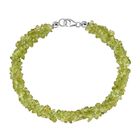 Peridot Armband ca. 19 cm 925 Silber rhodiniert ca. 70.00 ct image number 0