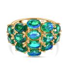 Pfau Quarz Triplett Ring - 7,39 ct. image number 0