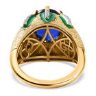 GP Italian Garden Kollektion - Ceylonfarbener Quarz, Zirkon und blauer Saphir-Ring - 5,30 ct. image number 4