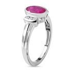 Ilakaka rosa Saphir und Zirkon-Ring - 1,84 ct. image number 4