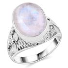 Royal Bali Kollektion- Regenbogen Mondstein Ring - 10,41 ct. image number 0