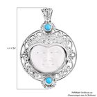 Royal Bali Kollektion- Sleeping Beauty Türkis und Ochsenknochen-Anhänger - 0,61 ct. image number 5