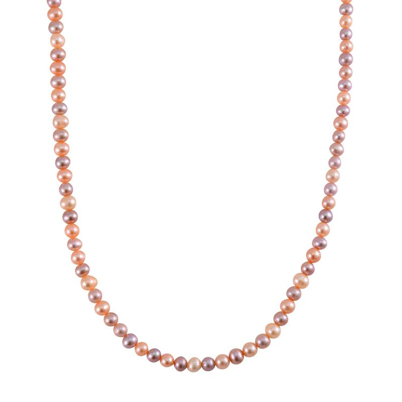 Mehrfarbige Süßwasser Perlen Halskette, ca. 160,00 ct. image number 0