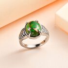 Grüner Mojave Türkis-Ring - 4,71 ct. image number 1