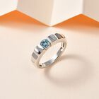 Blauer Zirkon-Ring - 0,67 ct. image number 1