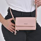 Crossbody-Tasche mit RFID-Schutz, Rosa image number 9