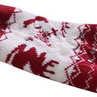 2er-Set rutschfeste Wintersocken mit Sherpa-Futter, (Größe 36-41), Grau-rot image number 6