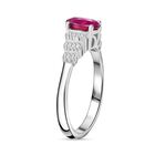 Afrikanischer Rubin und Diamant-Ring - 1,32 ct. image number 4