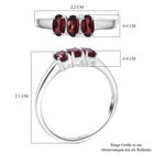 Roter Granat-Ring - 0,86 ct. image number 4