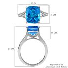 Karibik Quarz Ring - 5,92 ct. image number 6