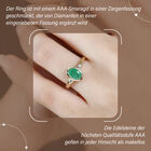 AAA Smaragd und Diamant Ring - 1,21 ct. image number 2