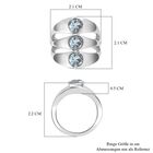 Himmelblauer Topas-Ring - 1,91 ct. image number 6