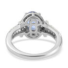 Tansanit und Zirkona Ring - 1.80 ct. image number 2