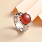 Orange Onyx Ring - 6,93 ct. image number 1