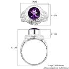 Royal Bali Kollektion- Afrikanischer Amethyst-Ring - 3,60 ct. image number 5