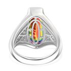 Nebel Quarz und Zirkon Ring - 5,74 ct. image number 5