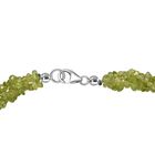 Peridot Armband ca. 19 cm 925 Silber rhodiniert ca. 70.00 ct image number 3