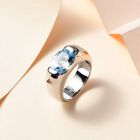 Blauer Topas-Ring - 2,95 ct. image number 1