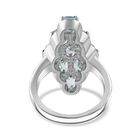 Himmelblauer Topas-Ring - 4,61 ct. image number 5