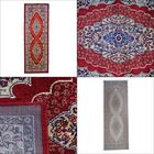 70% Polyester and 30% Cotton Pile Runner 950 Gsm
Colour: Red & Multi
Size: 66x180 cm image number 7