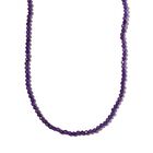 Afrikanische Amethyst-Halskette, 50 cm - 30 ct. image number 0