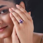 Rose De France Amethyst-Ring - 7,73 ct. image number 2