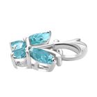 Paraiba-Apatit Schmuckset - 1,68 ct. image number 7