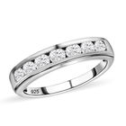 Moissanit-Ring, 925 Silber platiniert - 0,75 ct image number 3