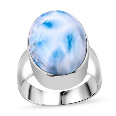 Royal Bali Kollektion - AAA Larimar Ring - 21,03 ct.