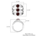 Roter Granat-Ring - 1,83 ct. image number 6