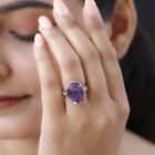 Afrikanischer Amethyst und Zirkon-Ring -9,07 ct. image number 2