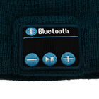 Beanie Mütze mit Bluetooth Kopfhörer, blau image number 1