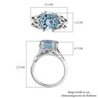 Himmelblauer Topas-Ring  - 4,25 ct. image number 6