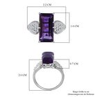 AA Lusaka Amethyst und Zirkon Ring - 7,39 ct. image number 4