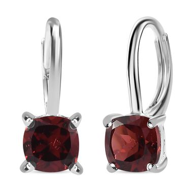 Rote Granat-Ohrhänger - 2,28 ct.