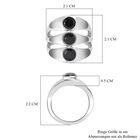 Schwarzer Spinell-Ring -1,73 ct. image number 6