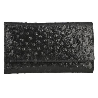 Leder Brieftasche, schwarz