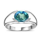 Pfau Triplett Quarz Ring, 925 Silber rhodiniert - 2,01 ct. image number 10