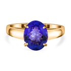 AAA Tansanit Ring in 585 Gelbgold - 268 ct. image number 0