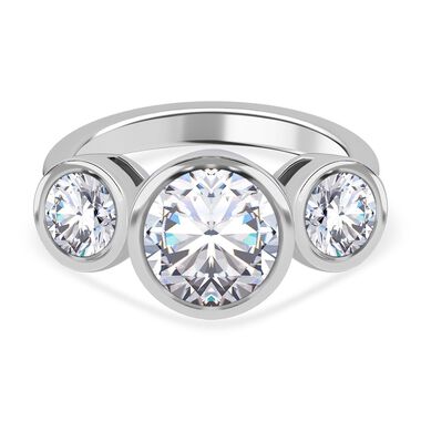 Moissanit Ring - 2,72 ct.