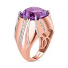 Rose De France Amethyst Ring - 7,03 ct. image number 4